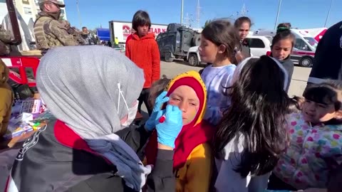 Turkish children heal from quake trauma