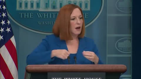 Listen Closely as Jen Psaki Catches Herself Saying the Quiet Part Out Loud