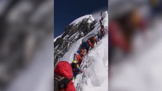 Climber Shares Heart-Stopping Footage Of Adventures On Mount Everest