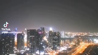 Dubai Marina at night