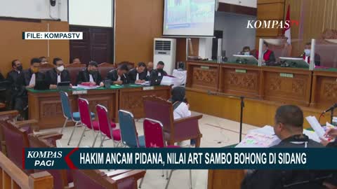 ART Ferdy Sambo Dinilai Bohong dalam Sidang, Hakim Ancam Pidana Susi dan Diryanto