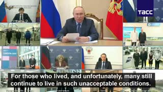 2022-12-01 Putin : 🗣We expect a new record for housing construction
