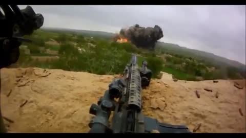 Afghanistan Combat Footage | MARSOC Operators Engage Enemy Fighters