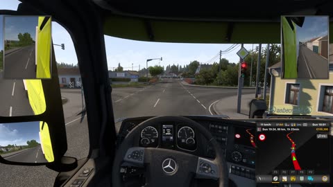 Euro Truck Simulator 2 Szeged to Graz in the Taramel truck