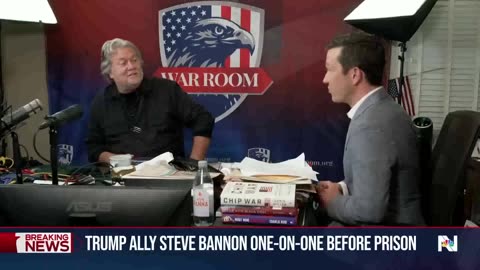 Steve Bannon one-on-one ahead of prison sentence.