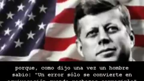 Jhon Fitzgerald Kennedy. Último discurso público.