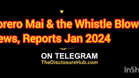 The Whistle Blowers News & Korero Mai Reports Jan 2024