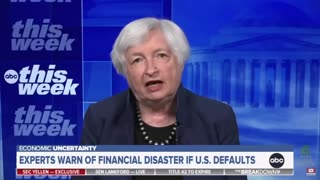 Yellen: Treasury Will Run Out of Money by June 1