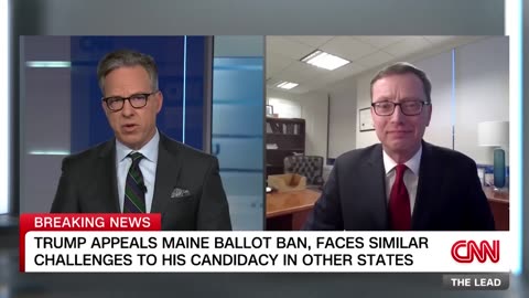 Trump challenges Maine's ballot ban