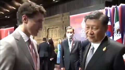 XI JINPING HUMILIATES TRUDEAU AT G20 - XI BUSTING TO GET HIS HANDS ON CANADA