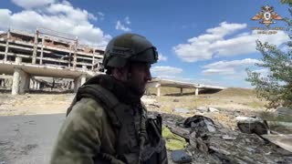 Report on the fully liberated territory of Donetsk Airport