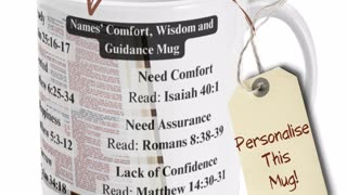 Personalised Bible Mug by Welovit ❤️
