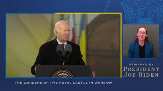 Biden Brags About Ukrainian Flags Being Flown All Across The US