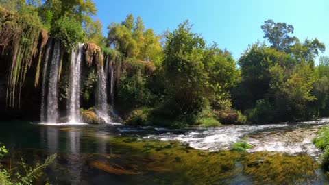 Music to Relax and Nature Sounds - Nature, sound of waterfall and birds