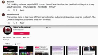 #CanadianChurches #firstnation #FiftyShadesOfTurquoise #MMIW2S #CultData
