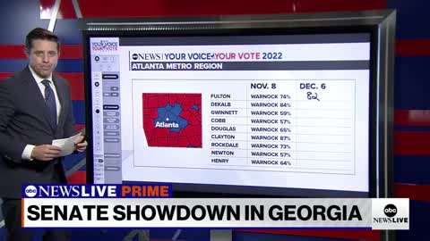 SENATE SHOWDOWN IN GEORGIA