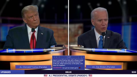 🔴 AI NSFW 18+ TRUMP vs BIDEN AI Debate 🟥 INTERACTIVE 🟥 Q&A - Ask Any Question In Chat (PARODY)