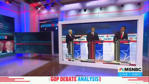 Rachel Maddow Busts Trump For Week Old Pre-Taped Debate Night Tucker Carlson Interview