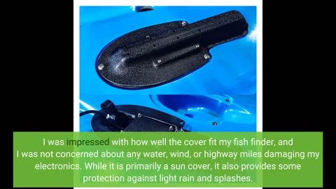 Customer Feedback: Fish Finder Sun Cover - Fits all Lowrance HOOK2