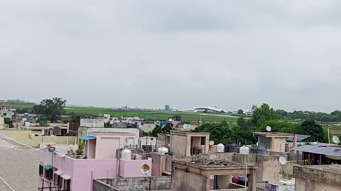 I See This Aeroplane Take-off runway Bhopal Airport