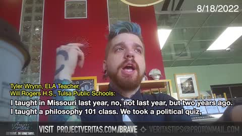 ‘Anarchist’ Teacher Tyler Wyrnn Wants to ‘Burn Down the Entire System’ After Being Exposed.