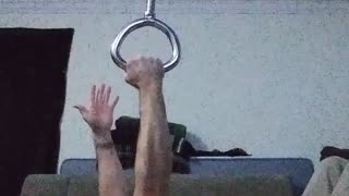 Laying Bottoms Up Kettlebell Hold