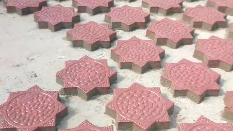 Star Cement Tiles making process