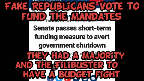 RINOs Fund the Mandates