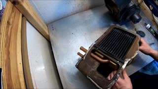 1962-67 Chevy 2 Nova heater core box rebuild