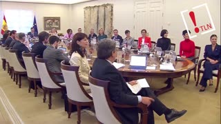 El nuevo gobierno de Pedro Sánchez celebra su primer consejo de ministros