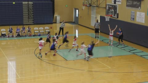 SUTHERLIN BULLDOGS GAME #6 FOURTH CLIP GIRLS BASKETBALL 5TH AND 6TH GRADE