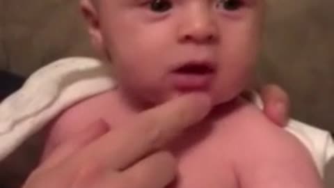 [ LoveBaBy ] - Baby with drawn on eyebrows will instantly make you smile - Funny BaBy