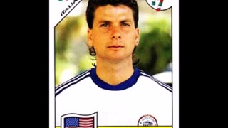 PANINI STICKERS USA TEAM WORLD CUP 1990