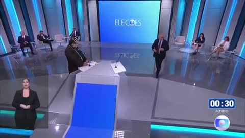 Padre Kelmon (PTB) pergunta para Lula (PT) sobre corrupção #DebateNaGlobo