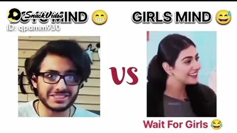 Boy vs Girl funny moment😛
