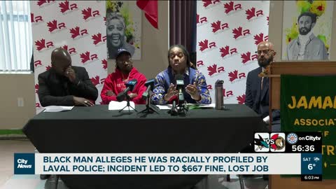 Black man alleges racial profiling by Laval police