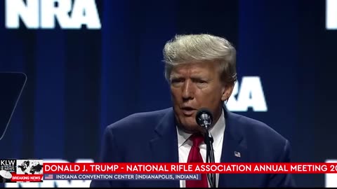 Donald J Trump Speech Today at the NRA. Ukraine War Watch.