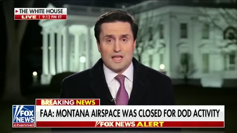 FAA Montana airspace was closed for DOD activity