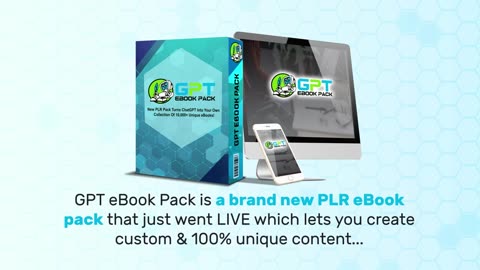 GPT eBook Pack Review-Your Own Collection Of 10,000+ Unique Ebooks.