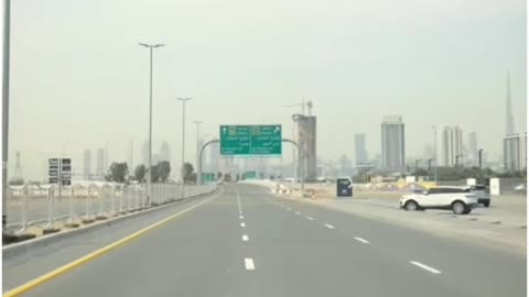 Dubai Road Amazing View (Nature hub)