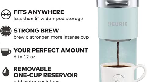 Keurig k- mini plus single serve k-cup pod coffee Amazon stock