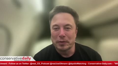Conservative Daily Shorts: Elon on The ADL w Apollo