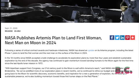 NASA Publishes Artemis Plan to Land First Woman, Next Man on Moon in 2024
