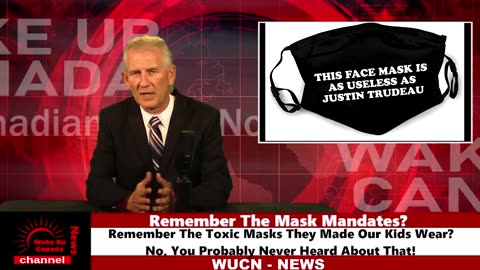 Wake Up Canada News - Do You Remember The Toxic Masks They Made Us Wear?