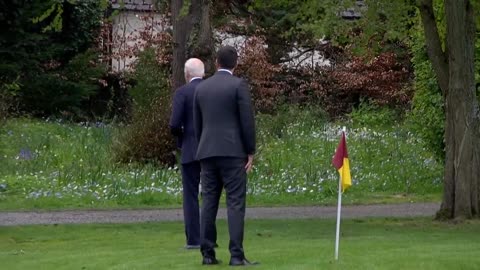 “Whoa”: Ball Sails Over Biden's Head As He Watches Irish Children Play Traditional Gaelic Sports