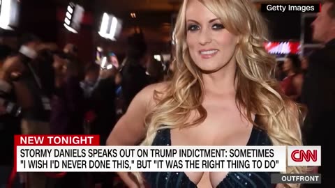 Hear Stormy Daniels' first comments since Trump indictment