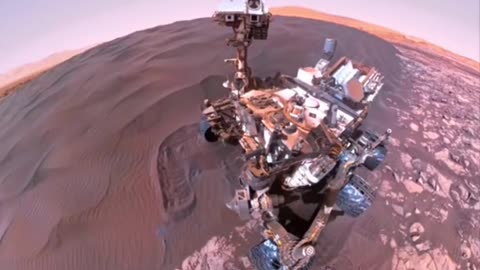 Sound made by NASA's mars rover Curiosity