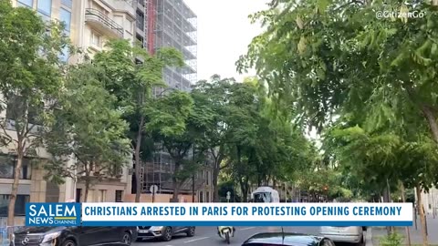 Christians Arrested In Paris For Protesting Last Supper Mockery “Stop Attacks On Christians”