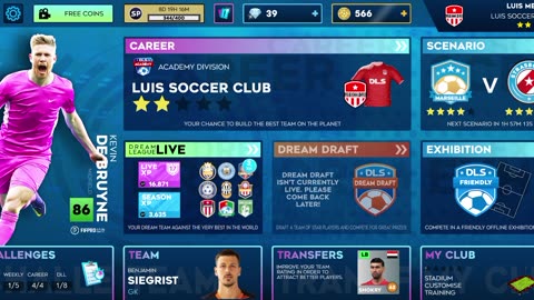 Luis soccer club / DLS 24 official / Dream league soccer 2024 / online 1#