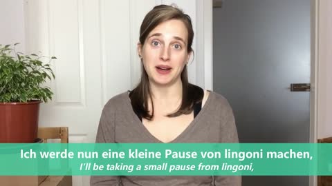 Jacqueline has some news for you guys! 😁🤰🏽🥳 - German Listening Practice